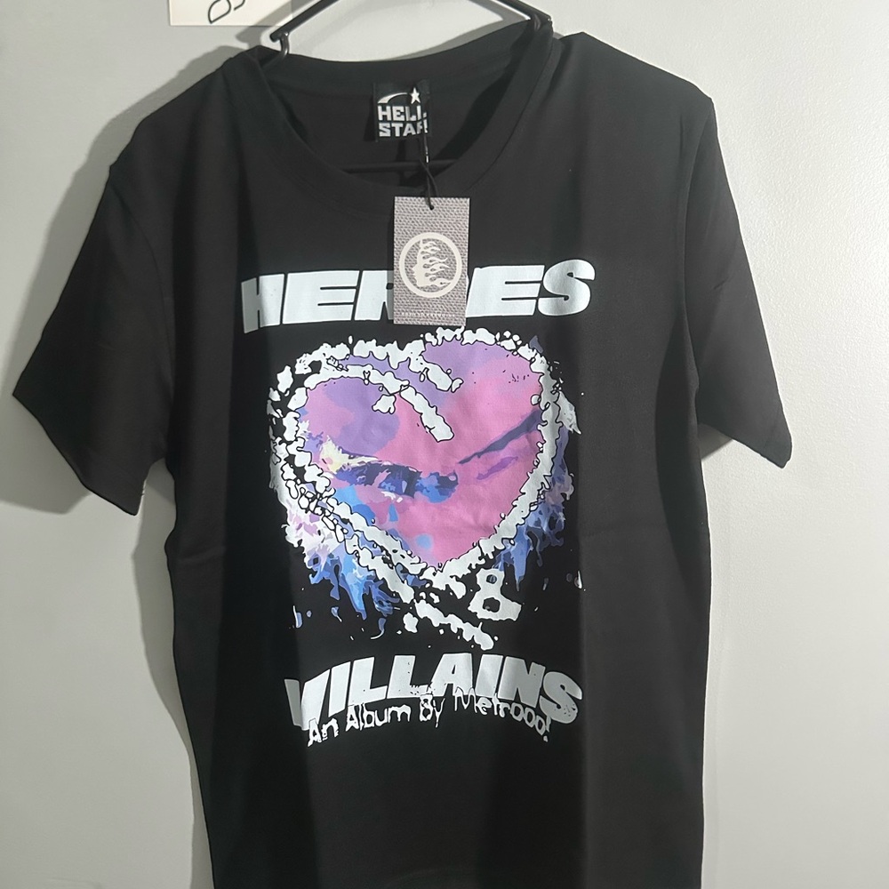Heroes & Villains Graphic Tee - Black